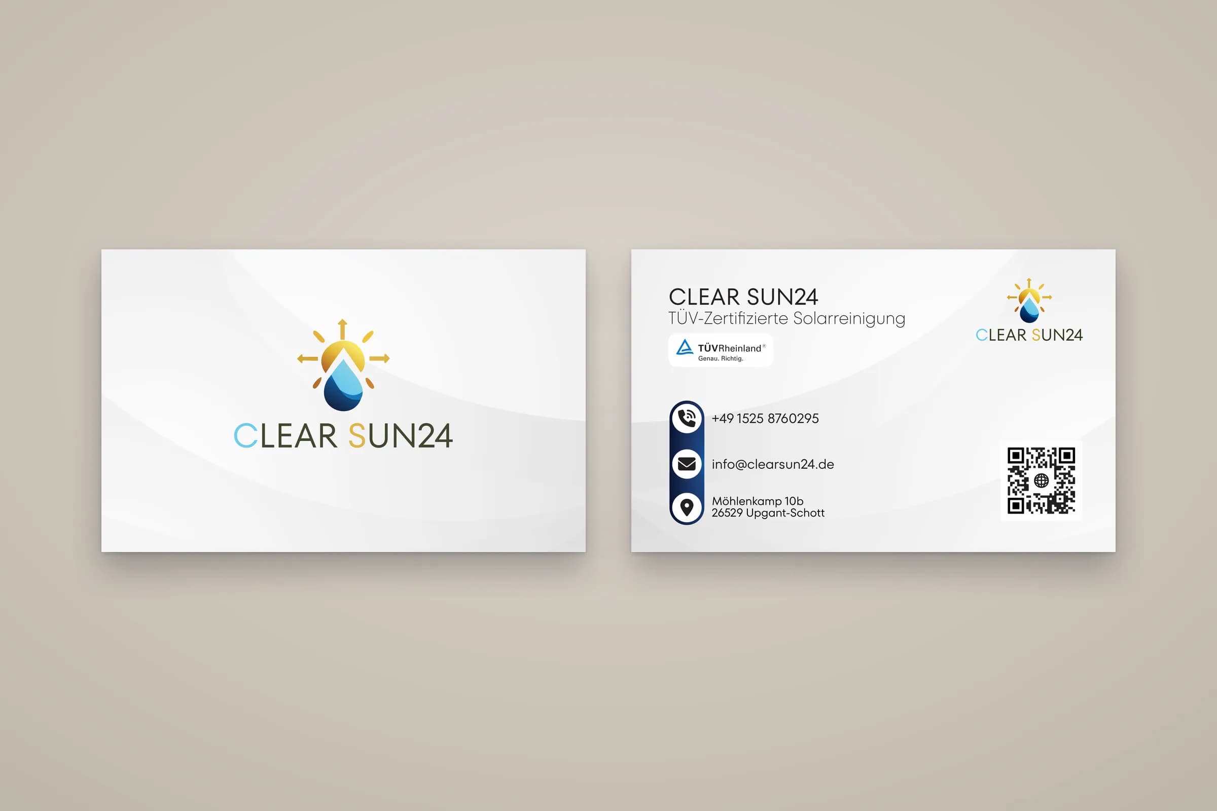 ClearSun24: Visitenkarte
