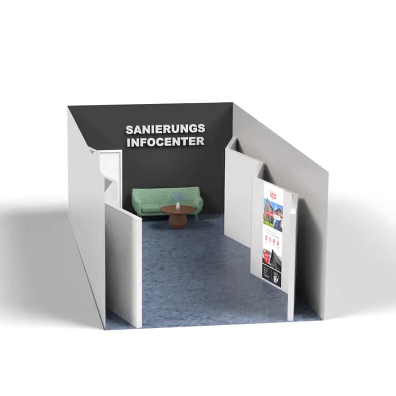 Dein BauKompass: Visualisierung des Showrooms
