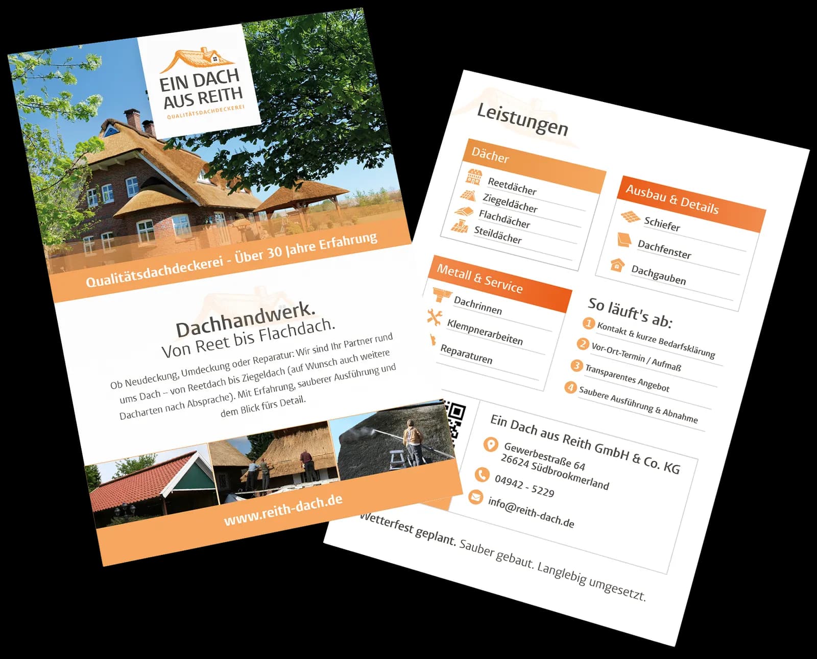 Ein Dach aus Reith GmbH & Co. KG: Flyer A5
