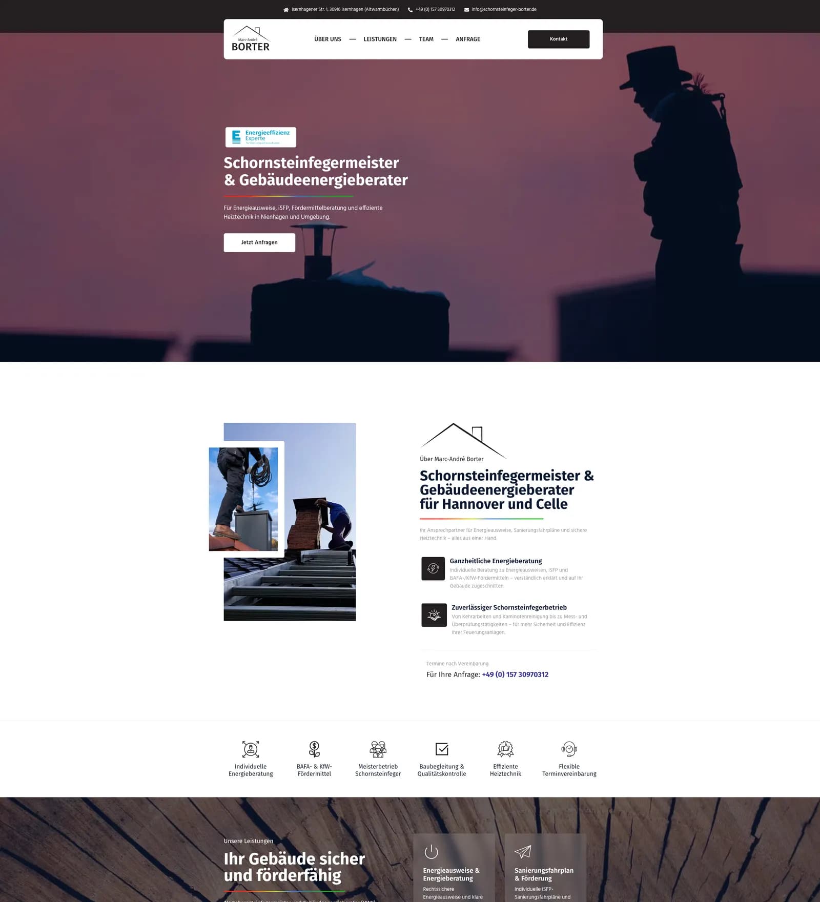 Marc-André Borter: Website