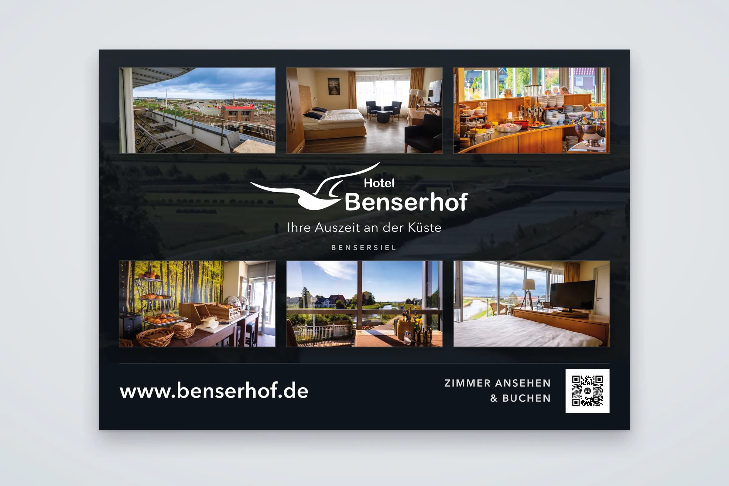 Benser-Hof GmbH: Plakat für den Schaukasten