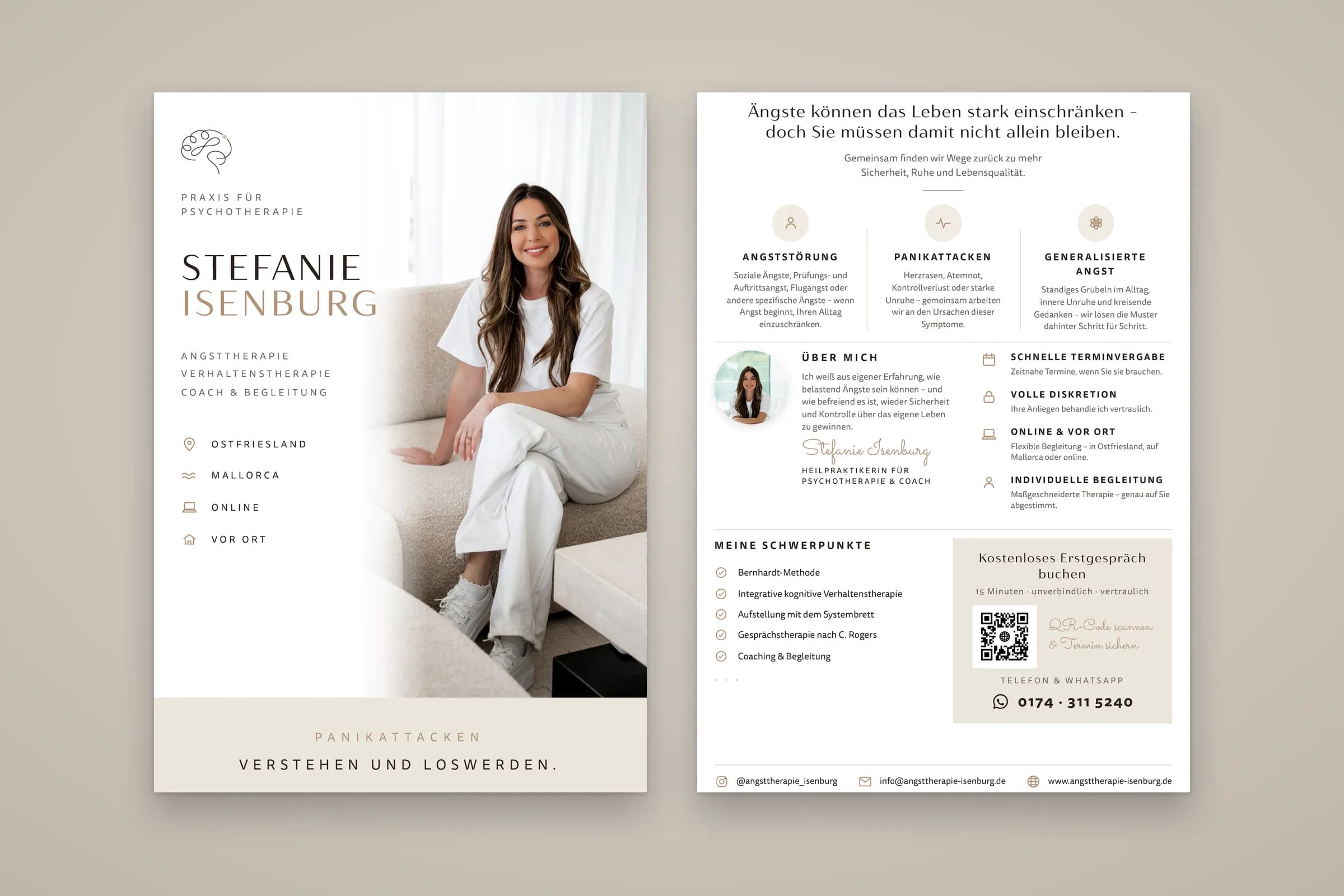 Stefanie Isenburg: Flyer A5